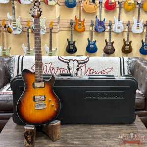 2010 Ernie Ball Music Man Reflex Tremolo HH Rosewood Fingerboard Vintage Sunburst 7.65 lbs - Image 6