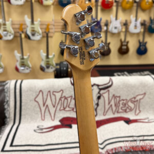 2010 Ernie Ball Music Man Reflex Tremolo HH Rosewood Fingerboard Vintage Sunburst 7.65 lbs - Image 10