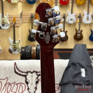 2013 Ernie Ball Music Man Armada HH Tune-o-matic Bridge Flame Maple Top Sunburst 8.25 lbs - Image 9