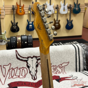 Fender Custom Shop Limited Edition 1957 Telecaster Super Heavy Relic 2 Tone Sunburst 7.05 lbs - Image 11
