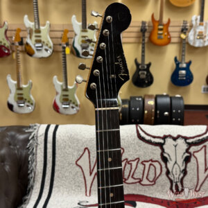 Fender Custom Shop 1960 Stratocaster Rosewood Fingerboard Matching Color Headstock Relic Black 7.60 lbs - Image 7