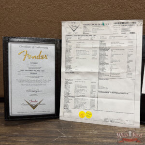 Fender Custom Shop 1960 Stratocaster Rosewood Fingerboard Matching Color Headstock Relic Black 7.60 lbs - Image 13