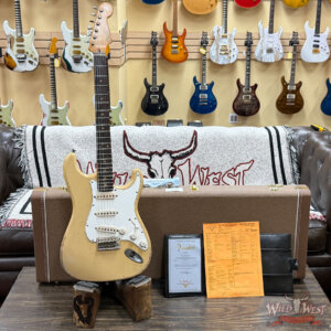 Fender Custom Shop Ron Jessurun Apprentice Built Modernized 1960 Stratocaster Relic Aged Desert Sand 7.60 lbs - Image 6