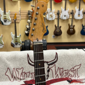Fender Custom Shop Ron Jessurun Apprentice Built Modernized 1960 Stratocaster Relic Aged Desert Sand 7.60 lbs - Image 7