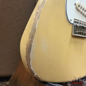 Fender Custom Shop Ron Jessurun Apprentice Built Modernized 1960 Stratocaster Relic Aged Desert Sand 7.60 lbs - Image 9