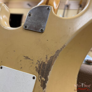 Fender Custom Shop Ron Jessurun Apprentice Built Modernized 1960 Stratocaster Relic Aged Desert Sand 7.60 lbs - Image 13
