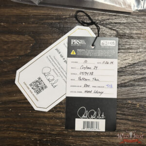 2025 Paul Reed Smith PRS Wood Library 10 Top Custom 24 East Indian Rosewood Bonnie Pink with Natural Back 8.10 lbs - Image 12