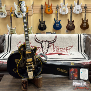 Epiphone Joe Bonamassa 1959 Les Paul Custom with Bigsby Antique Ebony 9.25 lbs - Image 4