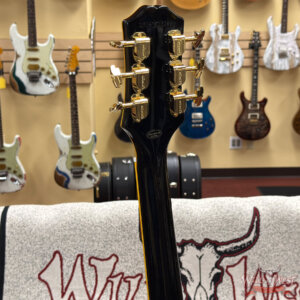 Epiphone Joe Bonamassa 1959 Les Paul Custom with Bigsby Antique Ebony 9.25 lbs - Image 8