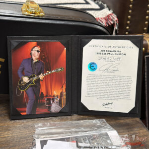 Epiphone Joe Bonamassa 1959 Les Paul Custom with Bigsby Antique Ebony 9.25 lbs - Image 10