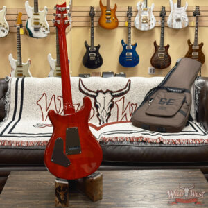 Paul Reed Smith PRS SE Custom 24 Charcoal Cherry Burst 7.30 lbs - Image 6