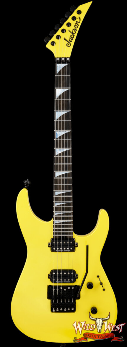 Jackson American Series Soloist SL2 DX Floyd Rose Ebony Fingerboard Lemon Ice 8.45 lbs