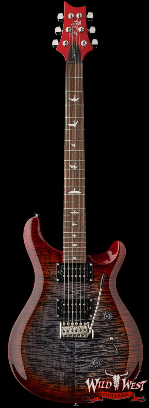 Paul Reed Smith PRS SE Custom 24 Charcoal Cherry Burst 7.30 lbs