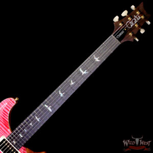 2025 Paul Reed Smith PRS Wood Library 10 Top Custom 24 Brazilian Rosewood Bonnie Pink with Natural Back 7.60 lbs - Image 4