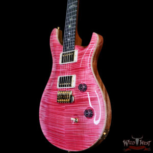 2025 Paul Reed Smith PRS Wood Library 10 Top Custom 24 East Indian Rosewood Bonnie Pink with Natural Back 8.10 lbs - Image 2