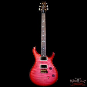 2025 Paul Reed Smith PRS Wood Library 10 Top Custom 24 Brazilian Rosewood Bonnie Pink Cherry Burst 7.75 lbs - Image 3