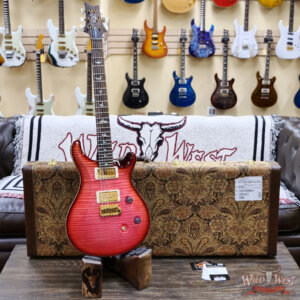 2025 Paul Reed Smith PRS Wood Library 10 Top Custom 24 Brazilian Rosewood Bonnie Pink Cherry Burst 7.75 lbs - Image 5