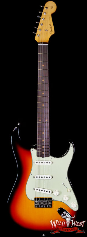 2023 Fender Custom Shop 1959 Hardtail Stratocaster Time Capsule Package TCP Chocolate 3-Color Sunburst 7.30 lbs