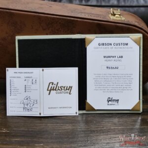 Gibson Custom Shop Dealer Select 1959 Les Paul Standard BOTB (Beauty of the Burst) Page 110 Golden Poppy Burst Murphy Lab Heavy Aged 8.55 lbs - Image 16