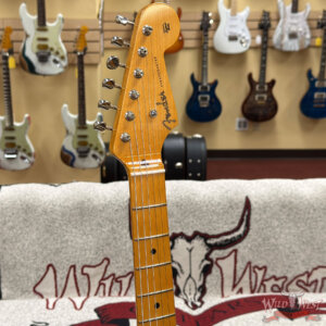 2023 Fender Custom Shop Vintage Custom 1955 Hardtail Stratocaster Time Capsule Package Aged White Blonde 7.30 lbs - Image 7