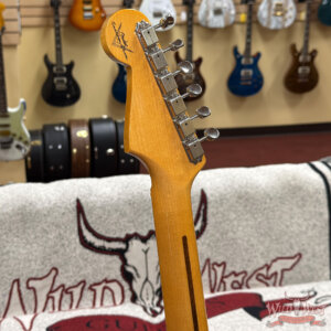 2023 Fender Custom Shop Vintage Custom 1955 Hardtail Stratocaster Time Capsule Package Aged White Blonde 7.30 lbs - Image 10