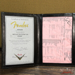 2023 Fender Custom Shop Vintage Custom 1955 Hardtail Stratocaster Time Capsule Package Aged White Blonde 7.30 lbs - Image 12