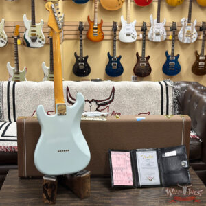 2023 Fender Custom Shop Vintage Custom ‘59 1959 Hardtail Stratocaster Time Capsule Package Faded Aged Sonic Blue 7.15 lbs - Image 9