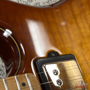 2006 Ernie Ball Music Man 20th Anniversary Silhouette Hardtail HH Birdseye Maple Neck & Fingerboard w/OHSC 7.15 lbs - Image 9