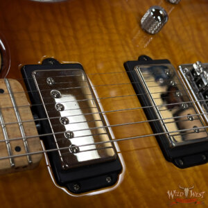 2006 Ernie Ball Music Man 20th Anniversary Silhouette Hardtail HH Birdseye Maple Neck & Fingerboard w/OHSC 7.15 lbs - Image 10