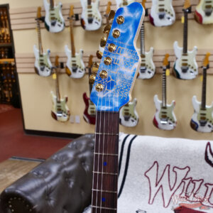 James Tyler USA Studio Elite HSS Rosewood Fingerboard Golden Blueberry Shmear 7.90 lbs - Image 7