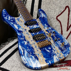 James Tyler USA Studio Elite HSS Rosewood Fingerboard Golden Blueberry Shmear 7.90 lbs - Image 8