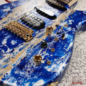 James Tyler USA Studio Elite HSS Rosewood Fingerboard Golden Blueberry Shmear 7.90 lbs - Image 9