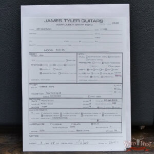 James Tyler USA Studio Elite HSS Rosewood Fingerboard Golden Blueberry Shmear 7.90 lbs - Image 13