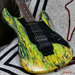 James Tyler USA Studio Elite HD-X Floyd Rose Indian Rosewood Fingerboard Toxic Shmear 7.85 lbs - Image 8