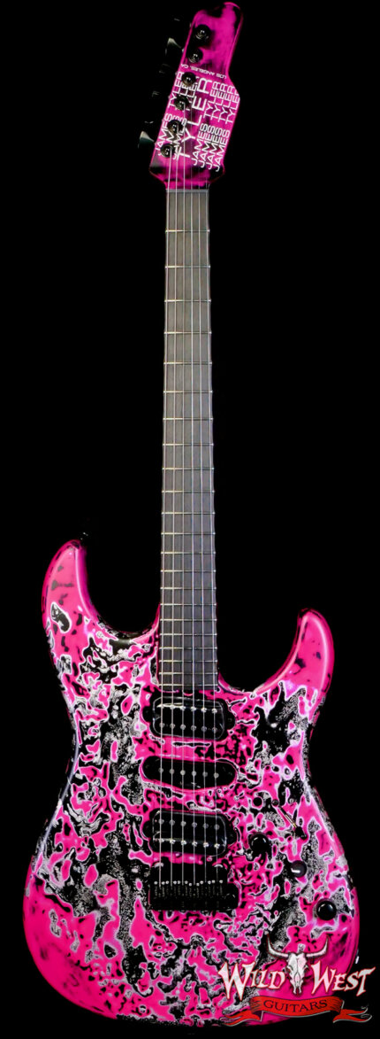 James Tyler USA Studio Elite HD HSH Roasted Maple ’64 Neck Neon Pink Shmear(New Color) 7.60 lbs