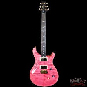 2025 Paul Reed Smith PRS Wood Library 10 Top Custom 24 East Indian Rosewood Bonnie Pink with Natural Back 7.45 lbs - Image 3